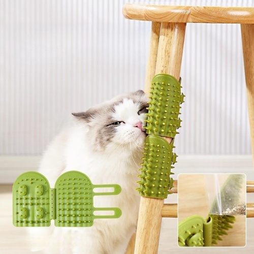 Katzenbürste-Massager mit Katzenminze-Funktion PSG01